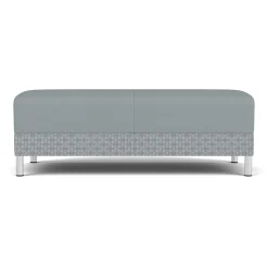 Social Two Seat Bench in Premium Upholstery