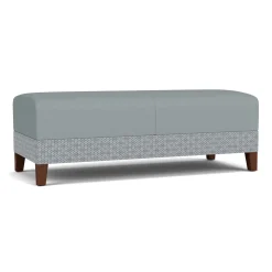 Social Two Seat Bench in Premium Upholstery