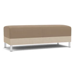 Social Two Seat Bench in Premium Upholstery