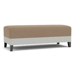 Social Two Seat Bench in Premium Upholstery
