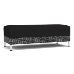Social Two Seat Bench in Premium Upholstery