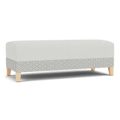 Social Two Seat Bench in Premium Upholstery