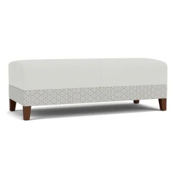 Social Two Seat Bench in Premium Upholstery