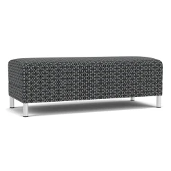 Social Two Seat Bench in Premium Upholstery