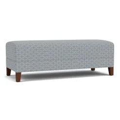 Social Two Seat Bench in Premium Upholstery