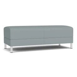 Social Two Seat Bench in Standard Upholstery