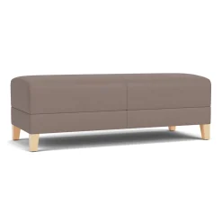 Social Two Seat Bench in Standard Upholstery