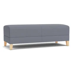 Social Two Seat Bench in Standard Upholstery
