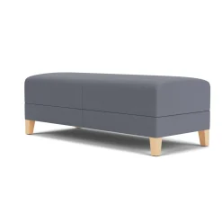 Social Two Seat Bench in Standard Upholstery