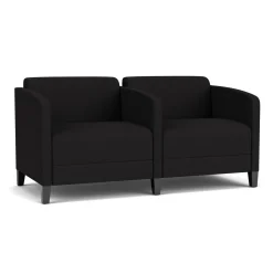 Social Two Seater with Center Arm in Standard Upholstery