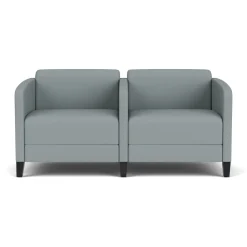 Social Two Seater with Center Arm in Standard Upholstery