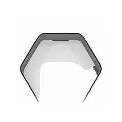 Softpod 5 Divider Wraparound Workstation w/ Left Return - 65"Wx72"D