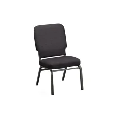 Solid Upholstery Armless Big & Tall Wingback Stack Chair
