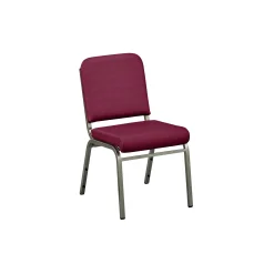 Solid Upholstery Armless Stack Chair