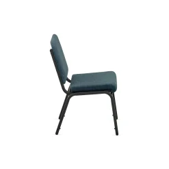 Solid Upholstery Armless Stack Chair