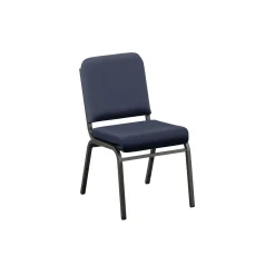 Solid Upholstery Armless Stack Chair