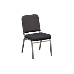 Solid Upholstery Armless Stack Chair