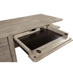 Sophie Desk with Open Shelves - 60