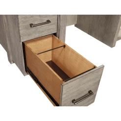 Sophie Desk with Open Shelves - 60