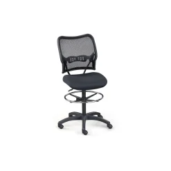 Space Armless Mesh Drafting Stool