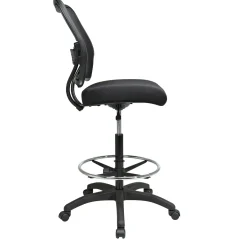 Space Armless Mesh Drafting Stool