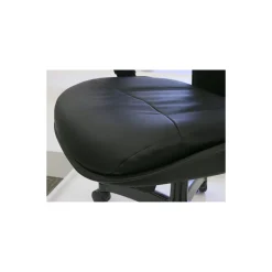 Space Bonded Leather Seat Mesh Back Task Chair