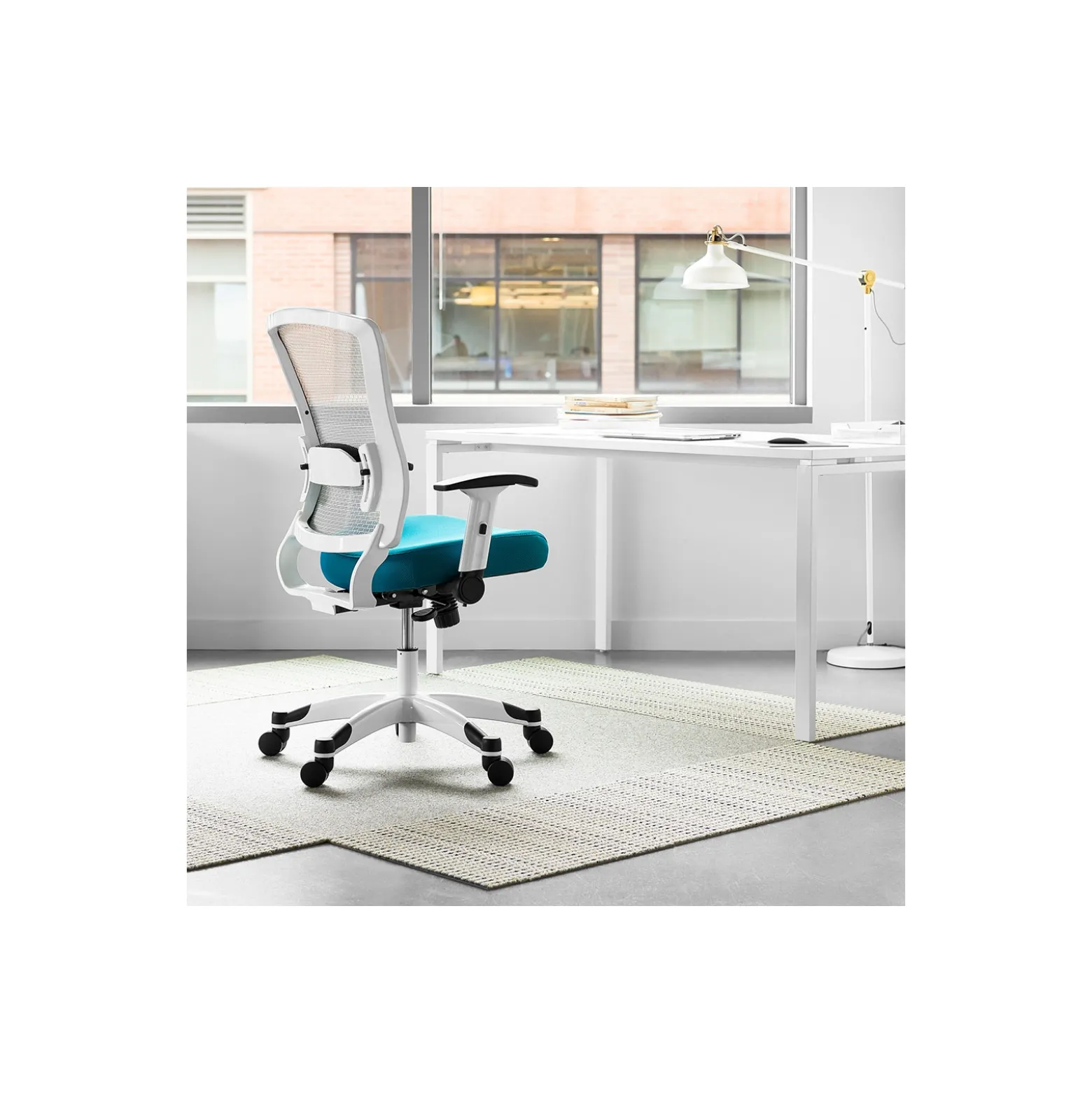 Space Pulsar Mesh and Fabric Ergonomic Computer Chair