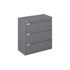 Spectrum Three Drawer Lateral File with Counterweight - 36