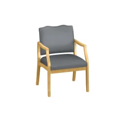 Spencer Arm Chair in Solid Fabric