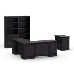 Statesman L Shaped Desk W/ Right Return Set