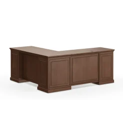 Statesman L-Shaped Executive Desk with Left Return - 65