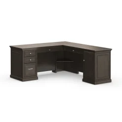 Statesman L-Shaped Executive Desk with Right Return - 65
