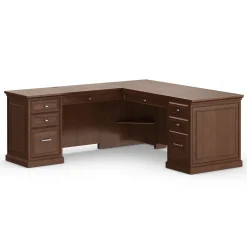 Statesman L-Shaped Executive Desk with Left Return - 69