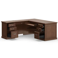 Statesman L-Shaped Executive Desk with Left Return - 69