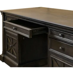 Stockton Double Pedestal Executive Desk – 66