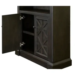 Stockton Open Bookcase w/ Closed Storage – 36