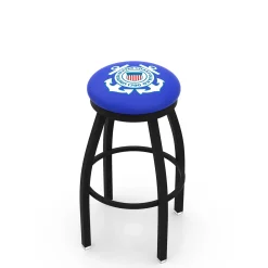 Stool with Vinyl Military Logo - 30