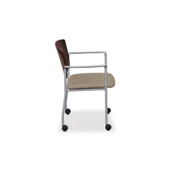 Strata Standard Chair with Arms and Casters