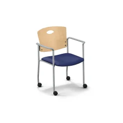 Strata Standard Chair with Arms and Casters