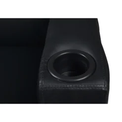 Supernova Tablet Arm Loveseat w/ Storage