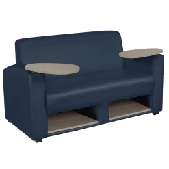 Supernova Tablet Arm Loveseat w/ Storage