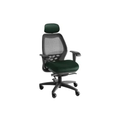SXO Mid-Back Mesh Chair with Headrest