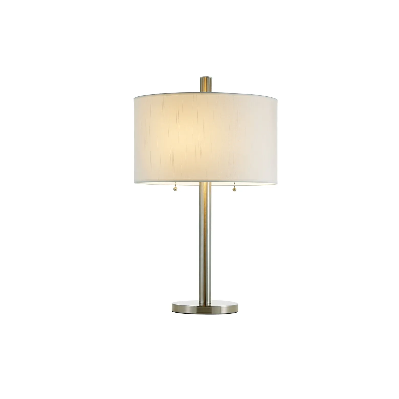 Table Lamp With Two Pull Chains