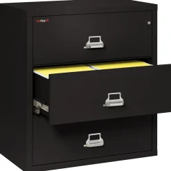 Three Drawer Fireproof Lateral File - 38
