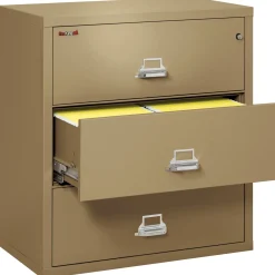 Three Drawer Fireproof Lateral File - 38