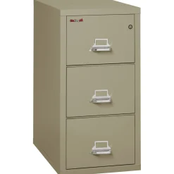 Three Drawer Fireproof Letter Size Vertical File - 31