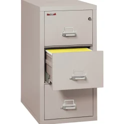 Three Drawer Fireproof Legal Size Vertical File - 31