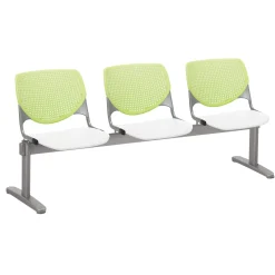 Three Seat Polypropylene Beam Seating