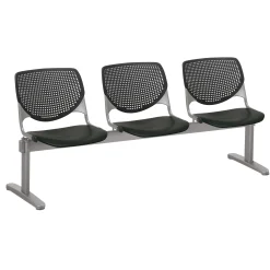 Three Seat Polypropylene Beam Seating