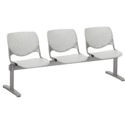 Three Seat Polypropylene Beam Seating